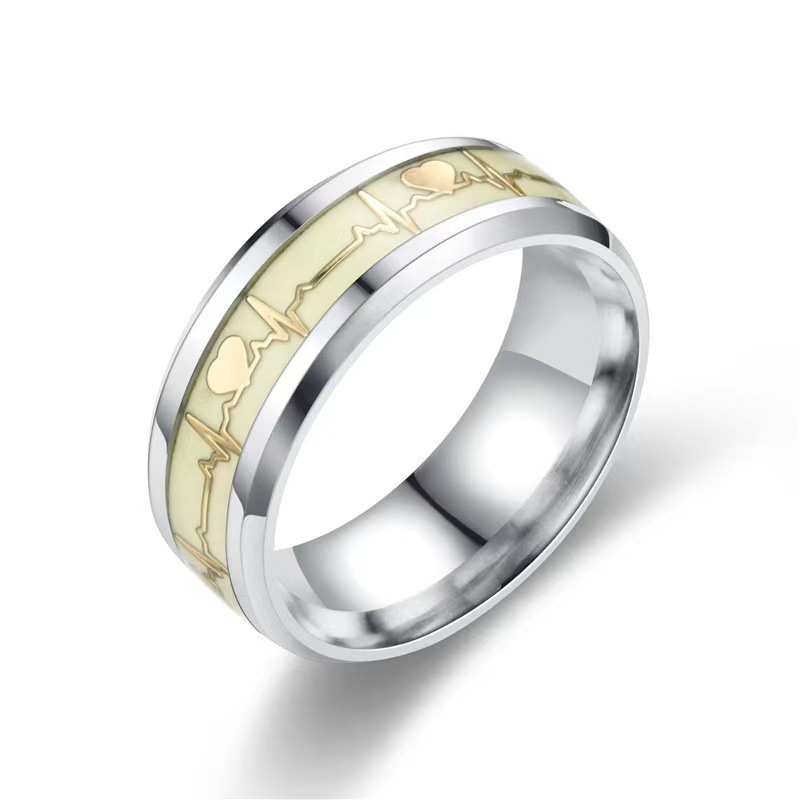 Joyería de acero Titanium vendedora caliente transfronteriza fabricante masculino del anillo esmerilado hueco del acero inoxidable del estilo europeo y americano de la cadena giratoria