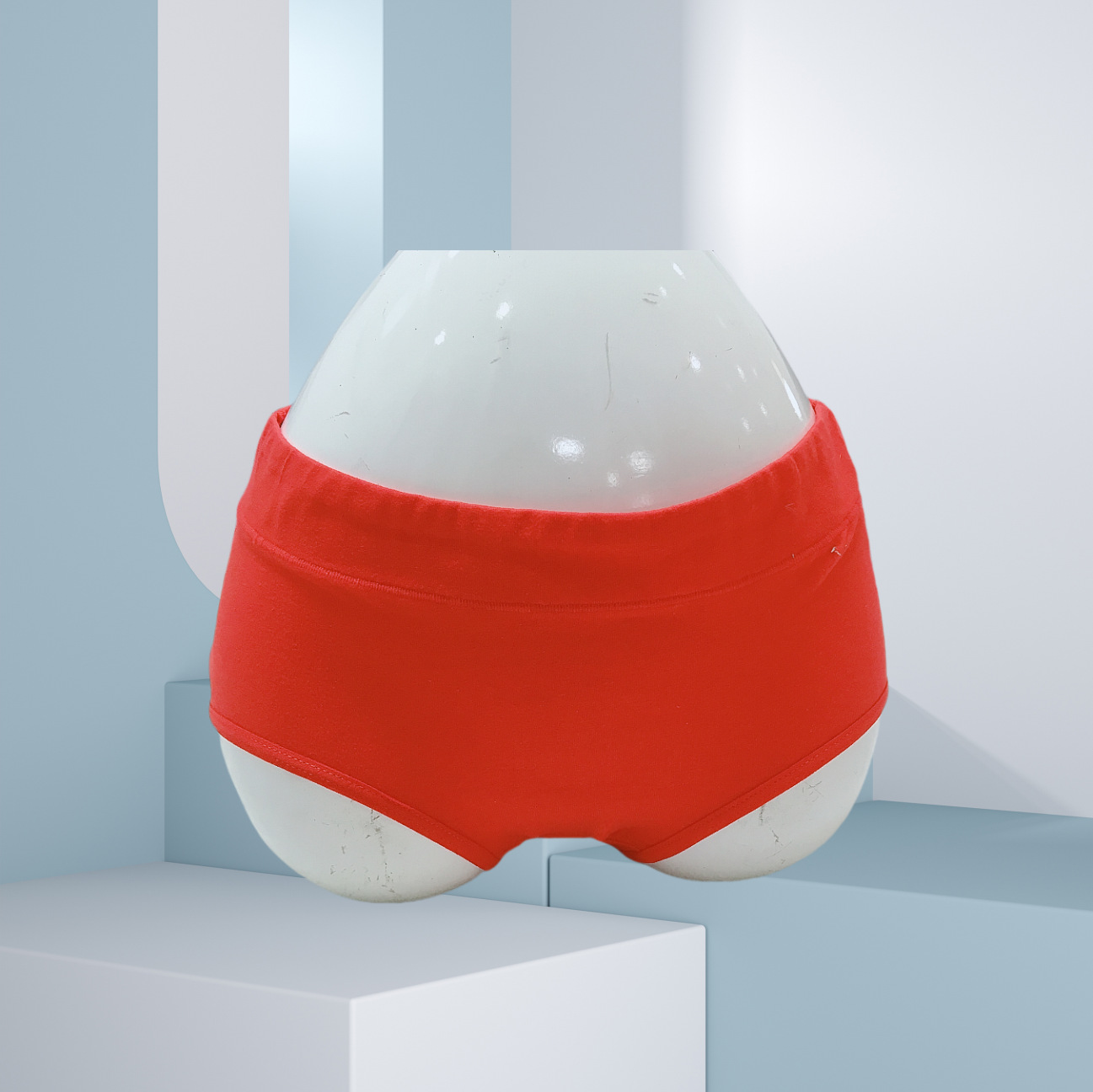 Bragas de algodón rojo de año natal para mujeres estudiantes japonesas de cintura media simple transpirable para niñas calzoncillos de gran tamaño al por mayor