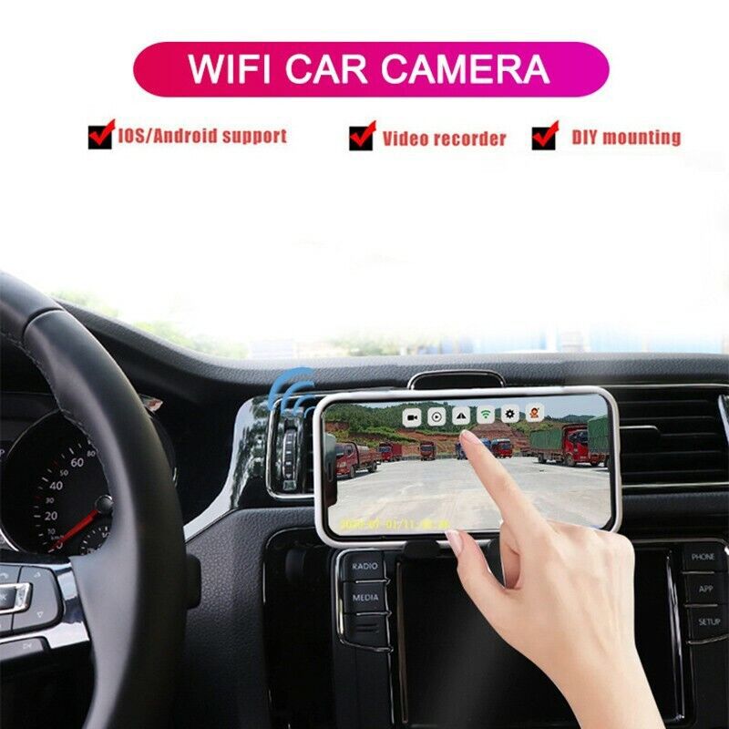 Wifi Wireless Reversing Camera 12V-36V High-Definition Infrared Night Vision Rear View Image for Buses, Trucks, and Vehicles