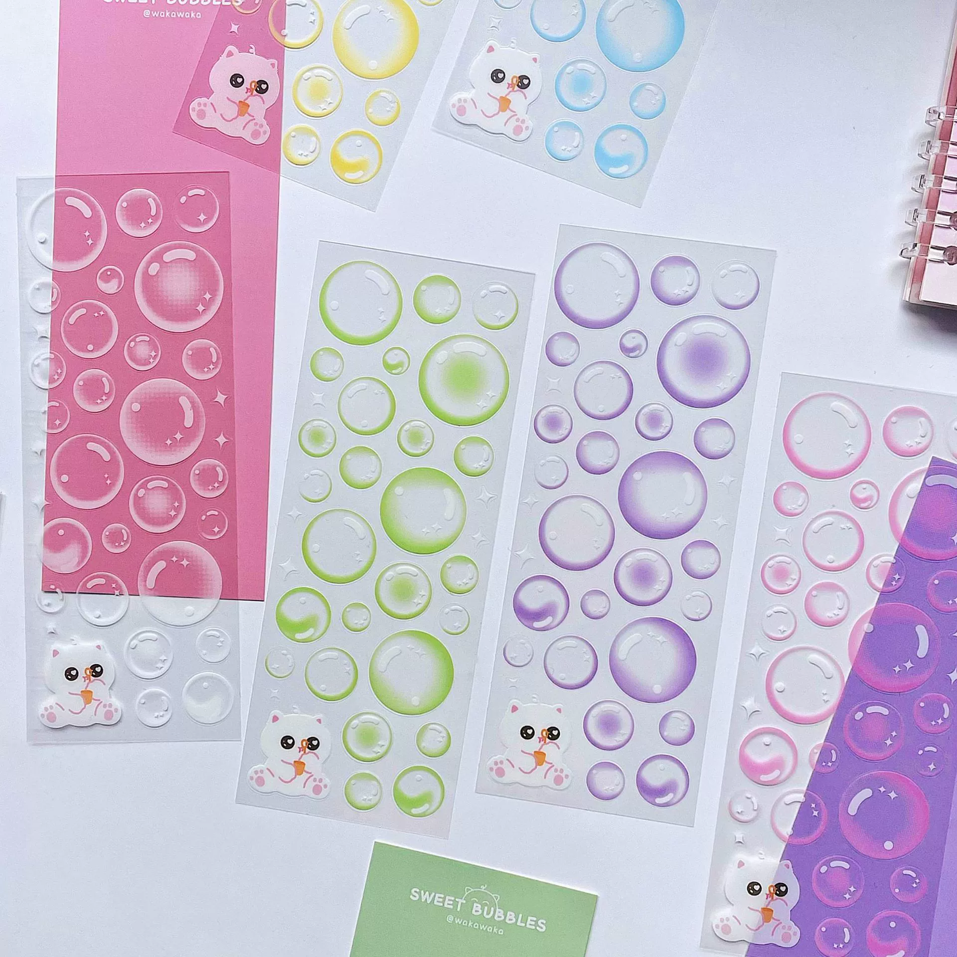 (Cross-border trading), transparent cute sticker, scheduler