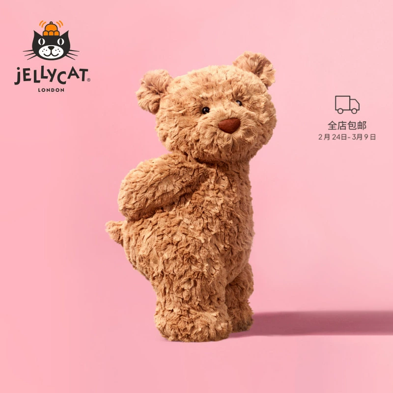 Jellycat, плюшевые успокаивающие игрушки, кукла к Дню Святого Валентина, Великобритания, подарочный набор на день рождения