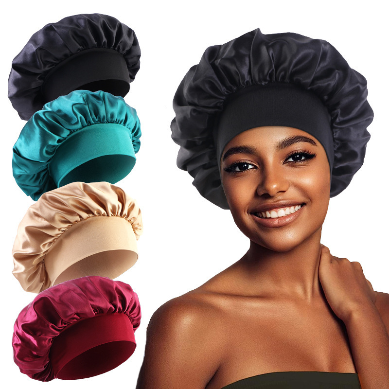 New Wide-brimmed High Stretch Headband Nightcap Women Chemotherapy Cap Hair Care Hat TJM-301 New Wide-brimmed High Stretch Headband Nightcap Women Chemotherapy Cap Hair Care Hat TJM-301