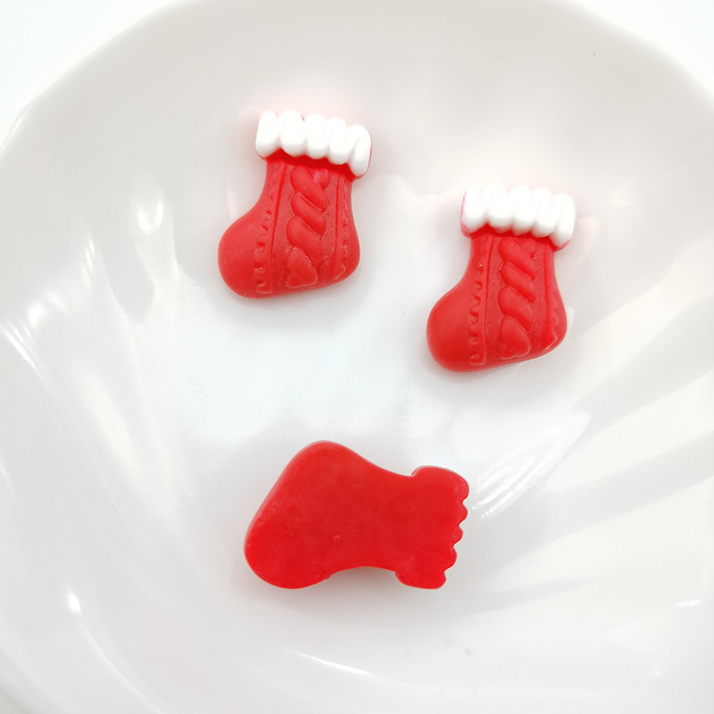 Navidad serie muñeco de nieve dibujos animados resina accesorios diy material horquilla cabeza cuerda agua parche caja del teléfono decoración