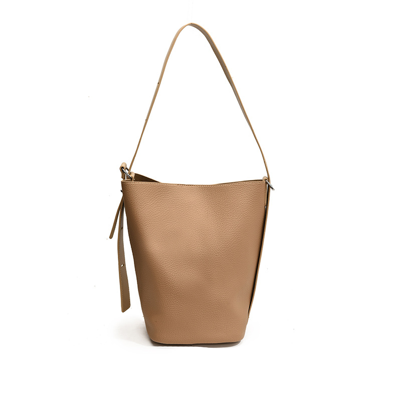 Versatile secchiello per le donne 2024 nuovo alla moda e di nicchia, grande capacità borsa a tracolla singola per la mamma da viaggio_voghion.com