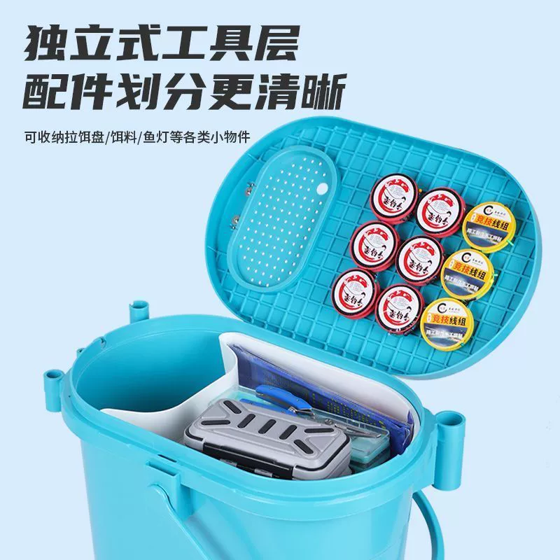 Capacious ultra light universal storage system with seat