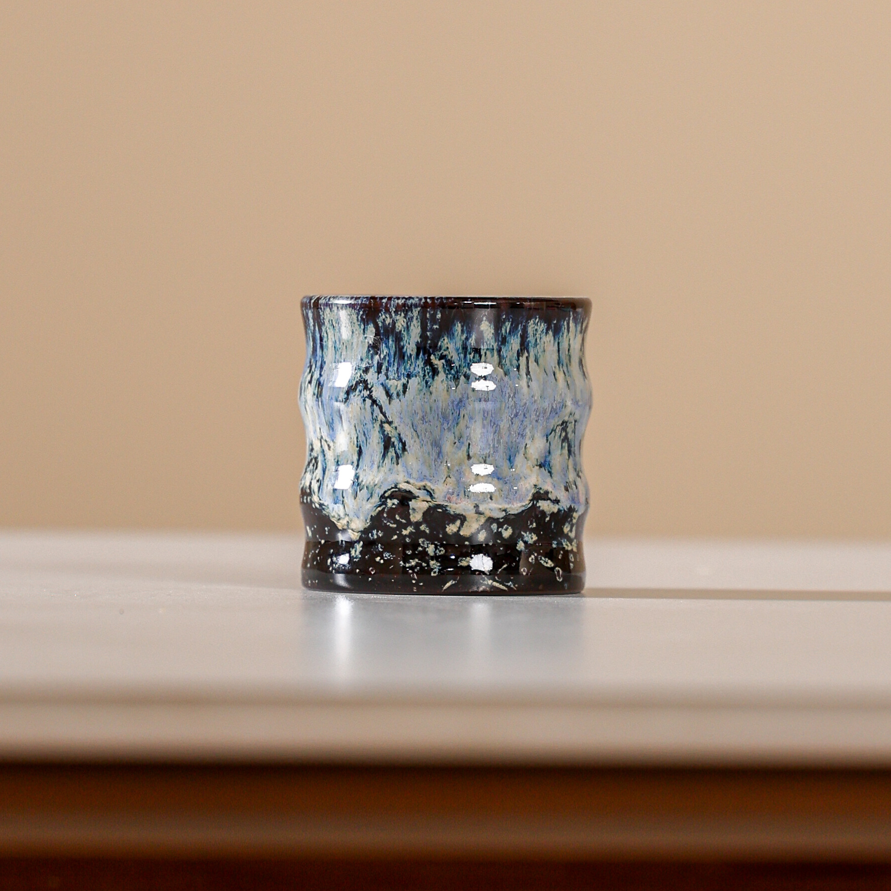 Tasse à thé en céramique de qualité supérieure, personnalisable, pour savourer un café léger et raffiné, inspiré de l'espresso du Moyen-Orient._voghion.com