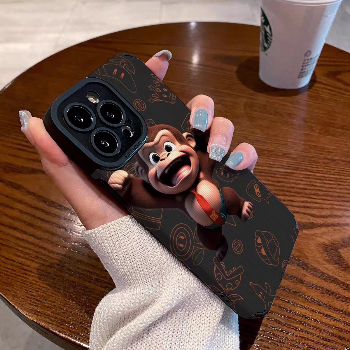 Suitable for Samsung A12 phone niche high-end toothpick pattern A53 A32 cute protective case_voghion.com