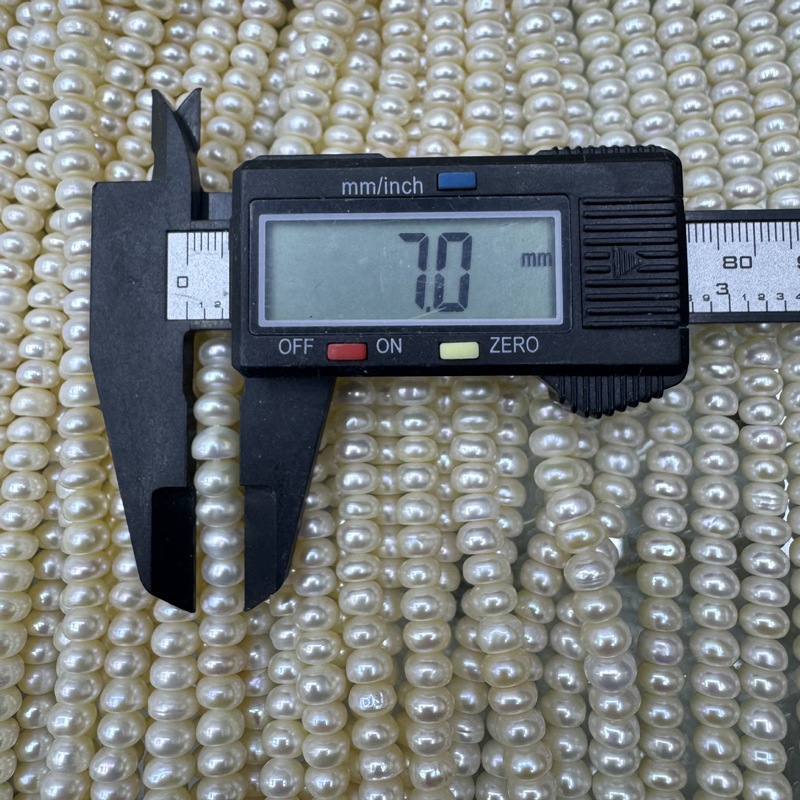 天然淡水真珠5 ~ 6mmそろばん玉マントー玉強光ブレスレットネックレスdiy部品|undefined