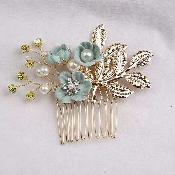 Green hair comb B