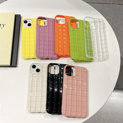 簡約夏季個性適用iPhone14手機殼蘋果13/13PRO全包全12/12PRO防摔