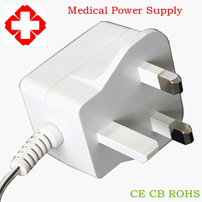 9V 1A 1.3A 医疗电源适配器 IEC60601新标认证  UL CE CB  2MOPP