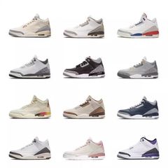 莆田 AJ3 バスケットボールニューフレームルメンズシューズホワイトセメントレディースシューズミッドトップスポーツランニングシューズ桜レプリカ人気