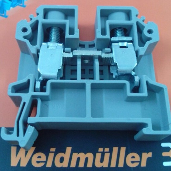 weidmuller魏德米勒代理低价供应SAKDU16平方普通端子1256770000