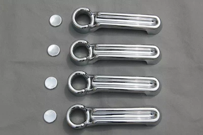 Suitable for 07-12 Dodge Pterosaur Outer Handle Door Handle NITRO Handle Nitro Modification Special Protection (Armrest, handle, handle) - 4-door-handle-8-piece-set