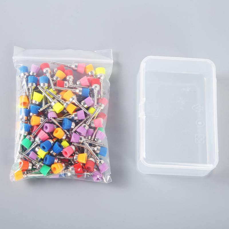 カラー研磨ボウルブラシ耐摩耗フラットカラー研磨ブラシ歯研磨用品卸売り歯科ボウルブラシ|undefined