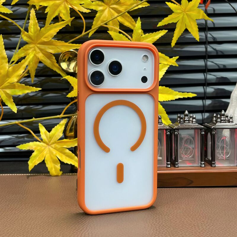 适用iPhone17Promax手机壳经典优盾肤感磁吸磨砂PC软边苹果17护套|undefined