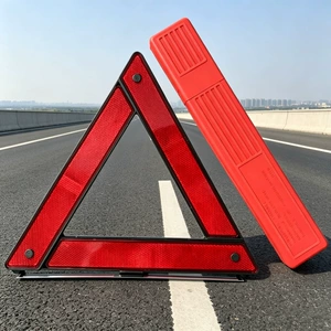 Avtomobil Üçayaq Xəbərdarlıq Nişanı Reflektor Qatlanan Xəbərdarlıq Stendi