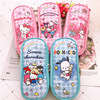 Cartoon capacious Japanese cute children's pencil case with zipper for elementary school students