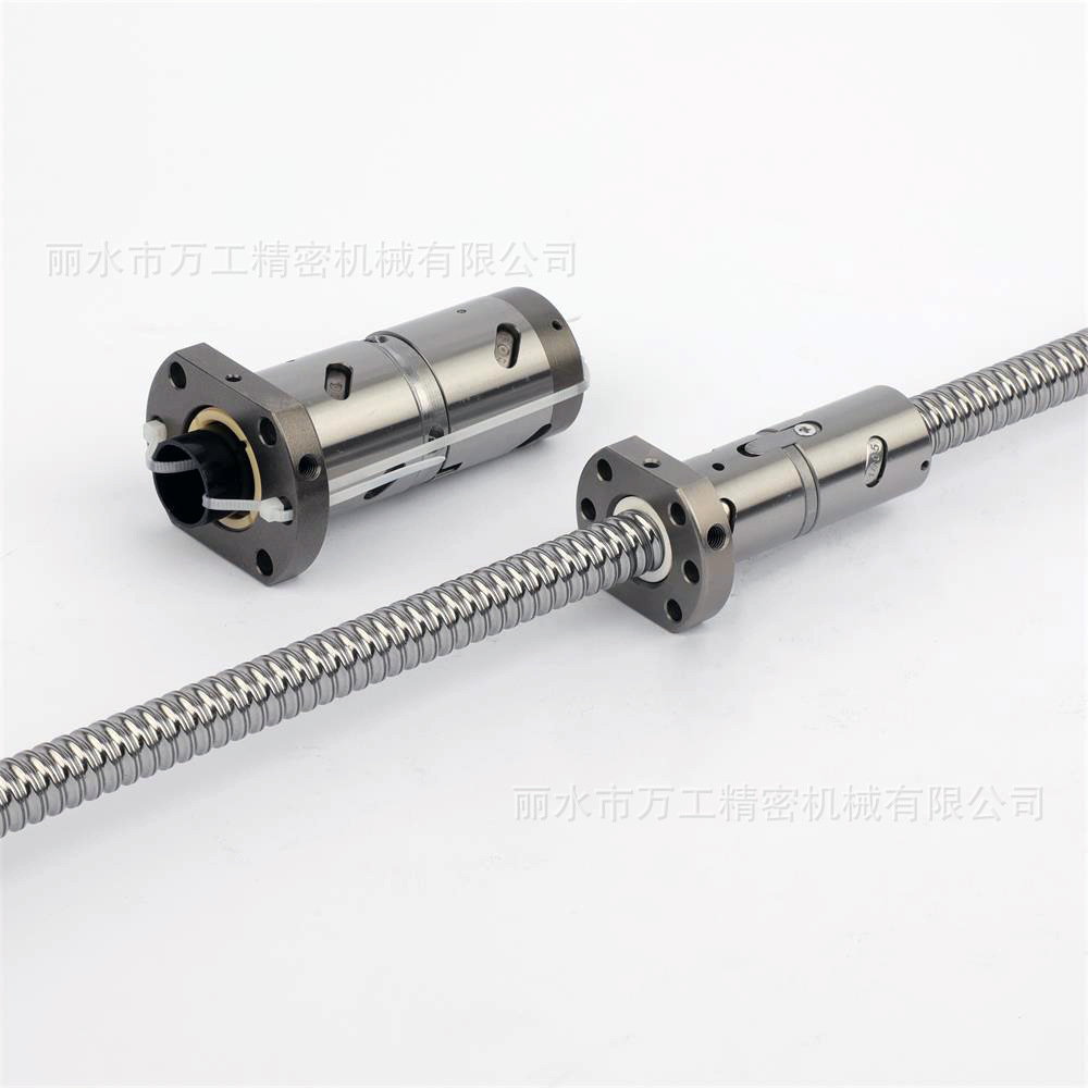 双螺母DFU OFU1605 8020系列滚珠丝杠螺母高精密C5 C7导程5 10 20