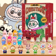 跨境货源拉布盲盒Labubu 2025 Advent Calendar 24 Little Doors