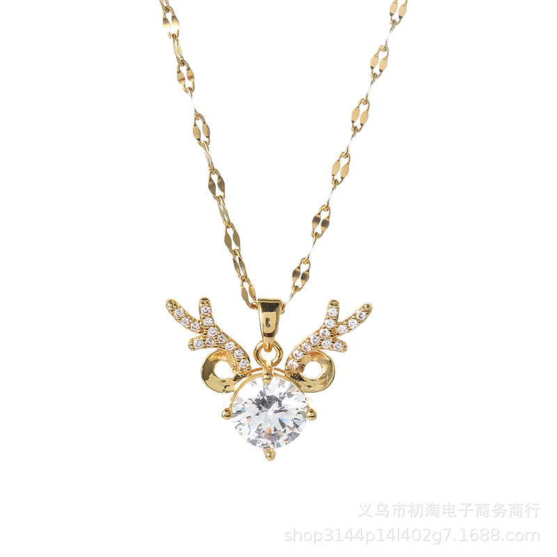 Fashionable universal necklace stainless steel
