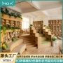 资料书店图书馆多层书柜