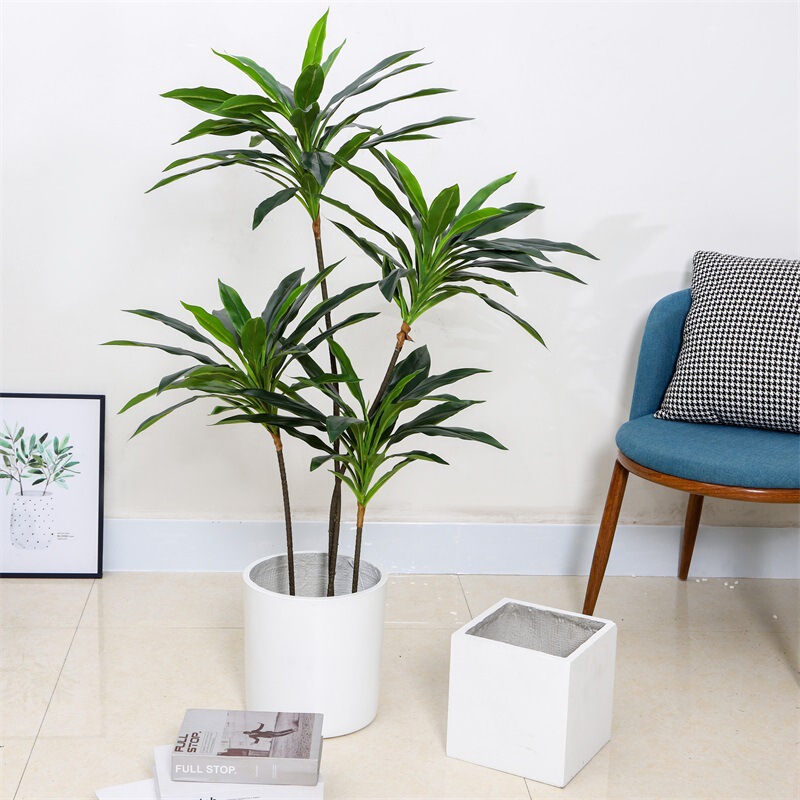 熱売シミュレーション緑植ビロード鉢植え北欧風室内客間装飾植物置物屋外着地盆栽|undefined