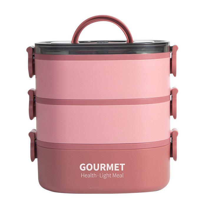 Nuevo estudiante cantina almuerzo caja de gran capacidad multi-capa portátil almuerzo caja de oficina trabajador microondas horno Calefacción almuerzo caja