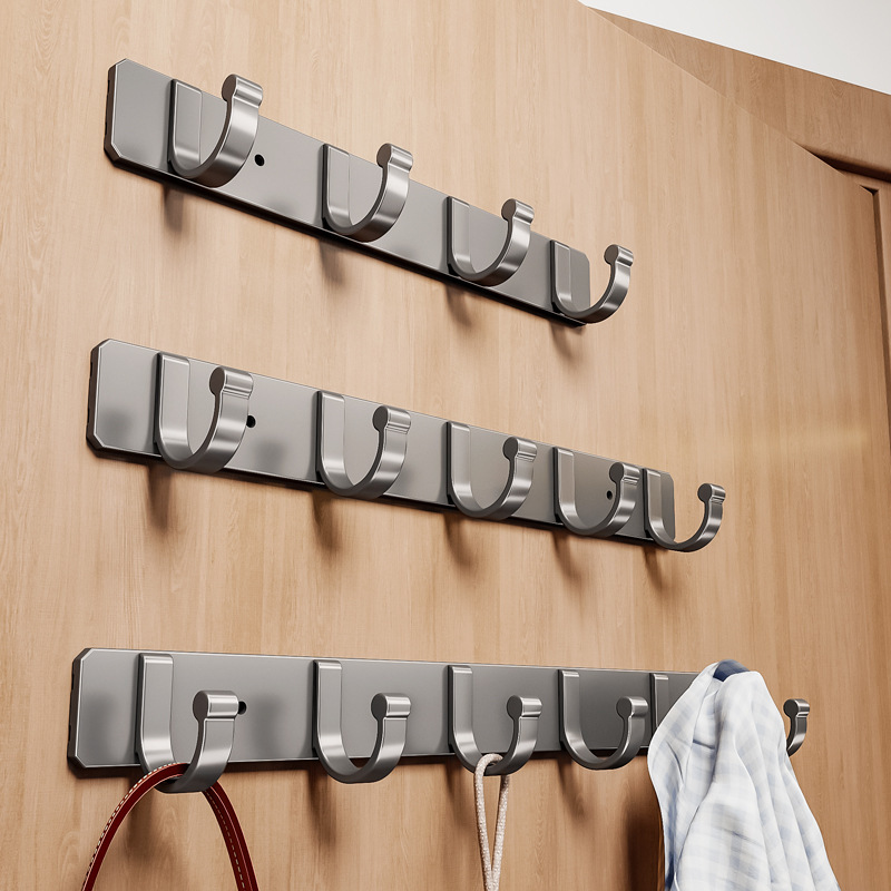 Hook strong adhesive punch-free kitchen bathroom wall wall hanging rack behind the door sticky hook wall hanging clothes hook Hook strong adhesive punch-free kitchen bathroom wall wall hanging rack behind the door sticky hook wall hanging clothes hook