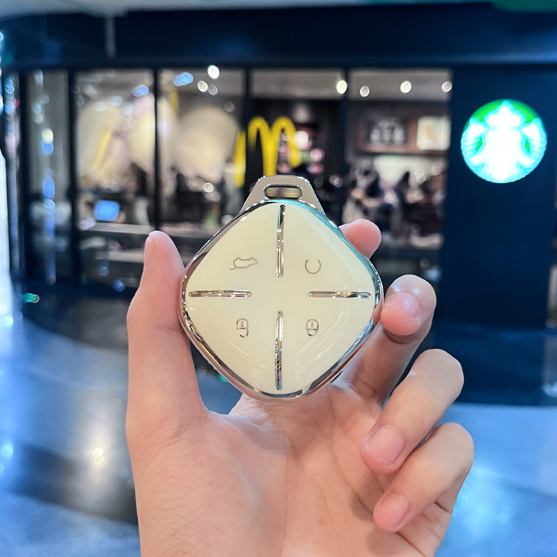 Chery J 모델-스마트 4버튼 [싱글 쉘 화이트]