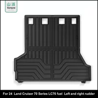 Подходит для 24 Toyota Land Cruiser 70 серии LC76 коврики в багажник TPE коврики для багажника кросс-граничная доставка
