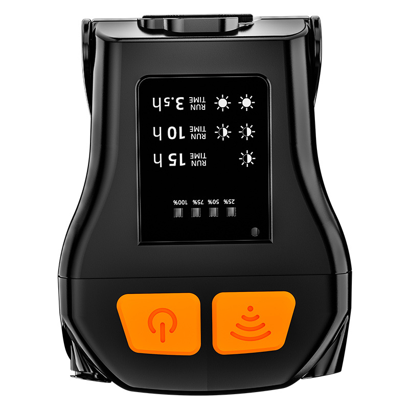 Lámpara de pesca de carga al aire libre luz de pesca nocturna de inducción luz de clip de sombrero de carga USB de pesca luz de sombrero impermeable LED montado en la cabeza