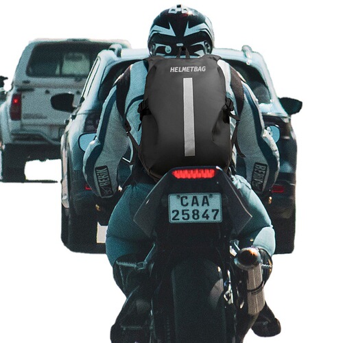 Knight backpack, men's motorcycle helmet bag, full helmet motorcycle travel equipment, waterproof large capacity riding bag, women's backpack