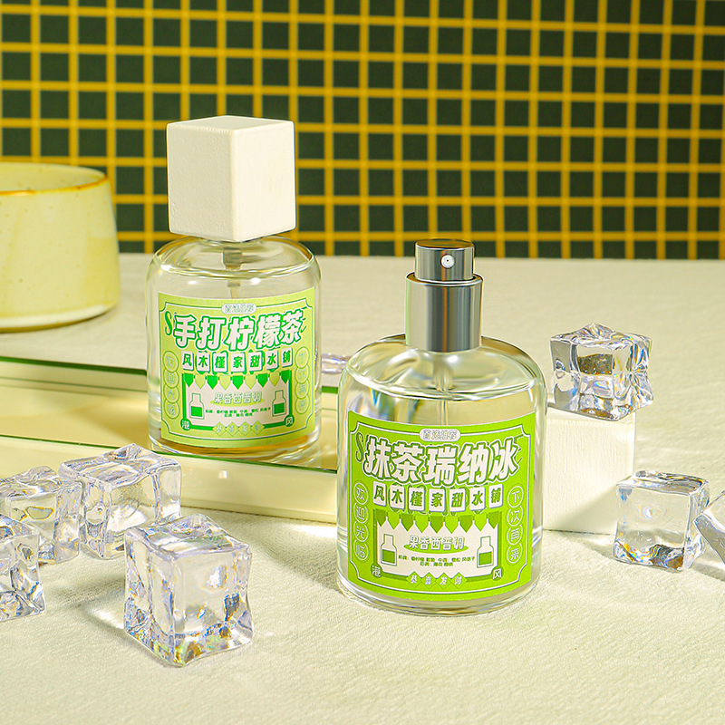 Kembang Sepatu Gaya Tangan Lemon Teh Niche Parfum Jelas Musim Panas Parfum Produk Baru Tahan Lama Parfum Vietnam Model Ledakan