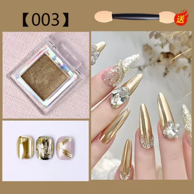 Dırnaq bəzəkləri Magic Mirror Powder Platinum Powder - magic-mirror-powder-03