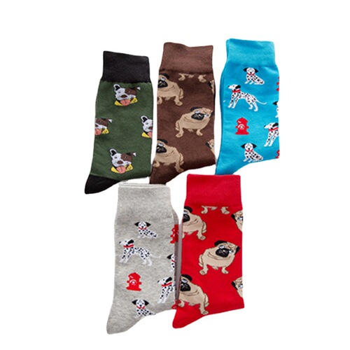 Cross-border autumn and winter new colorful socks mid-calf casual cotton socks socks wholesale no jam cotton socks