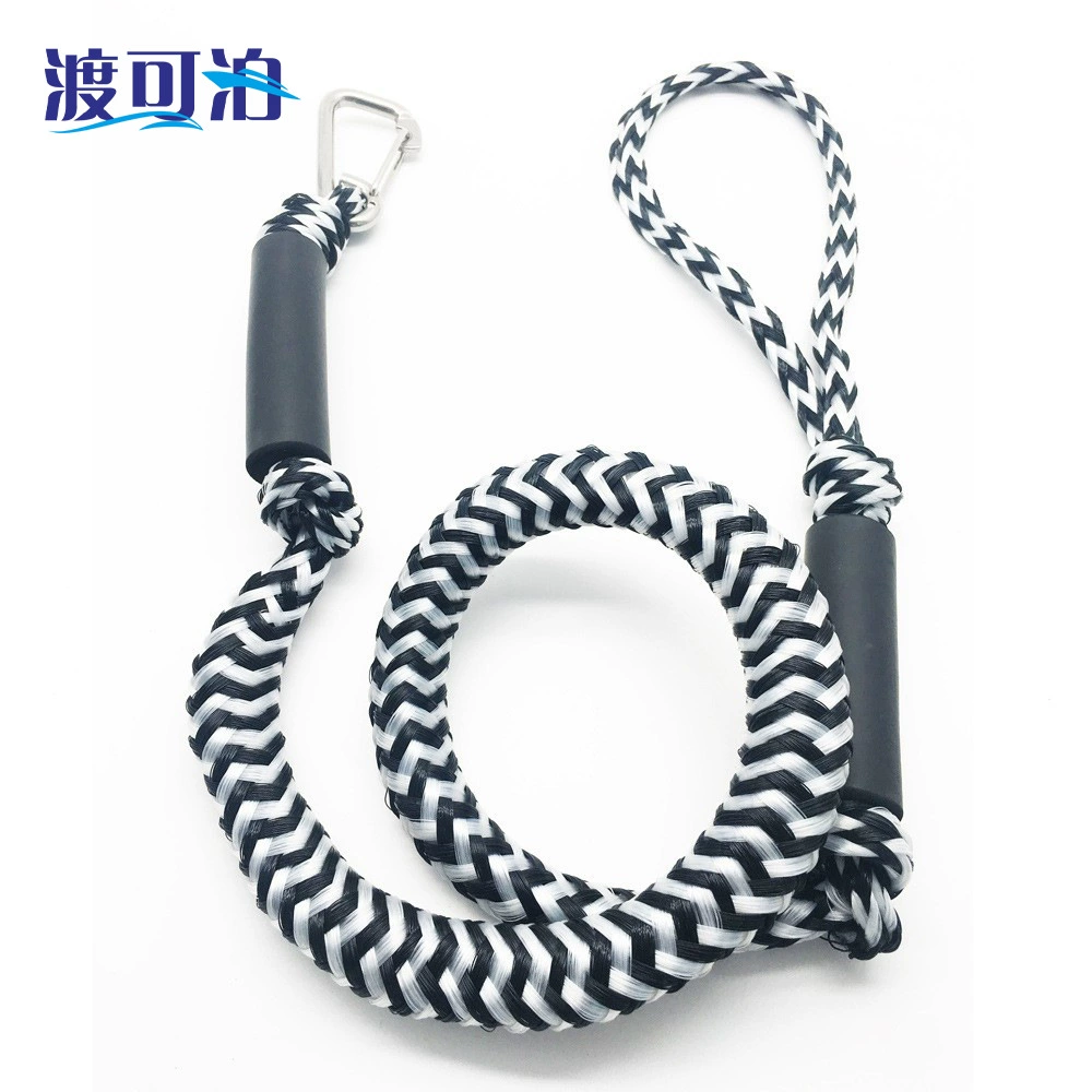 Морской крюк для крепления кабеля, якорный трос, быстросъемный эластичный трос для яхт, эластичный трос с крюком, док-трос, трос-крюк, регулируемый