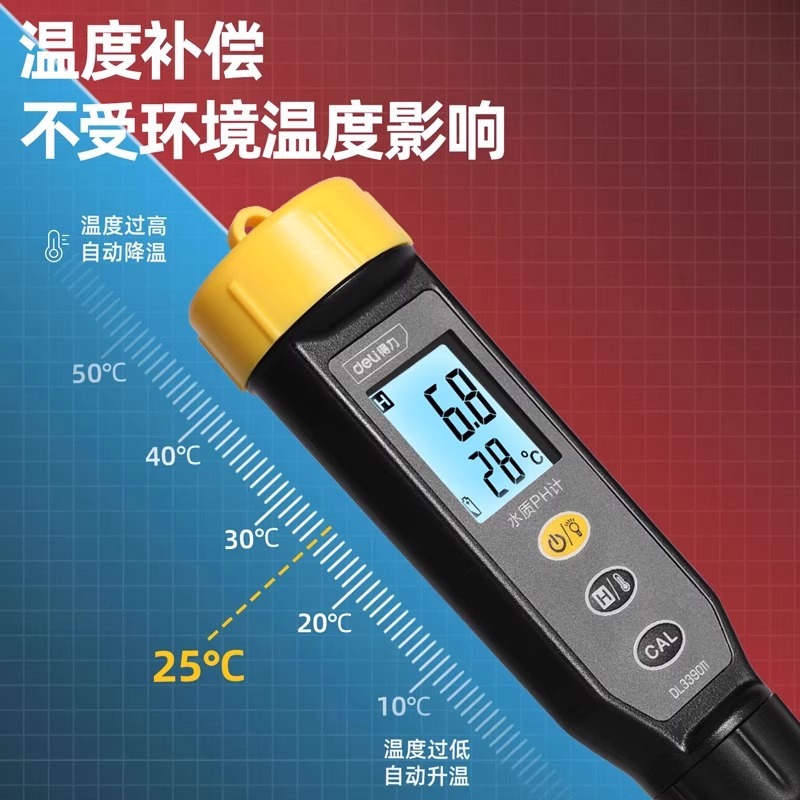 批发测试笔计酸碱度检测仪工业酸度计水族鱼缸水质值测