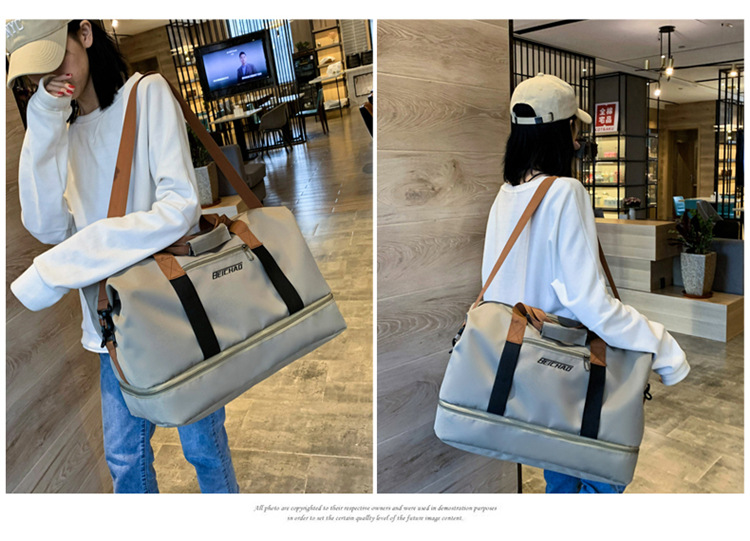 New style travel bag Korean portable shortdistance travel luggage bag large capacity gym bagpicture75