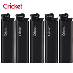 グラスホッパークリケット原装輸入使い捨て砥石ライター白色黒色ハイエンド広告火機印字