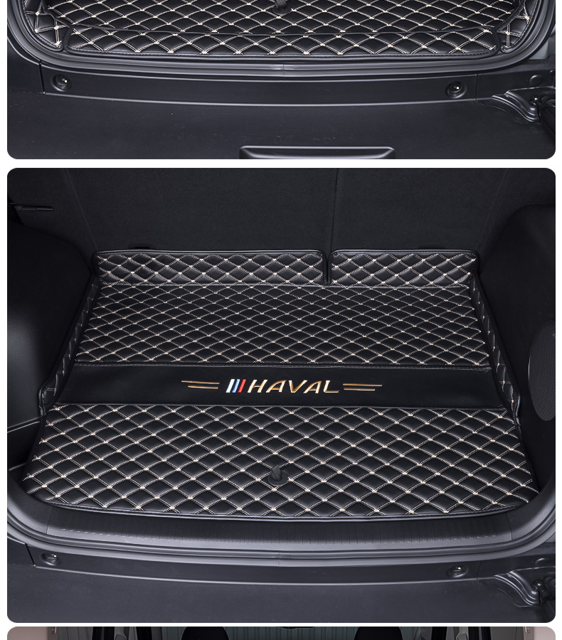 Suitable for 25 Models of Haval Raptor Trunk Mats, Fully Enclosed Raptor Interior Modification Special Car Trunk Mats