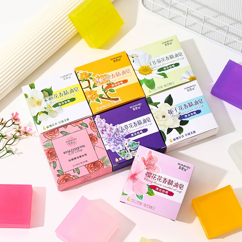 [Смитс] Роза жасмин османтуса лаванда цветочная мыло очищает и увлажняет мыло