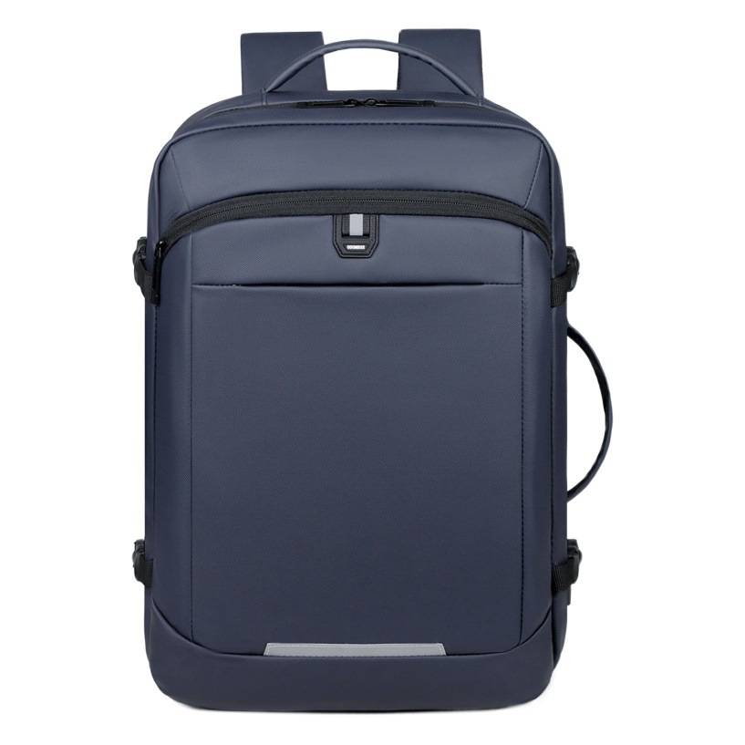 Mochila de negocios de gran capacidad para hombre, diseño simple y elegante, ideal para portátil o uso diario