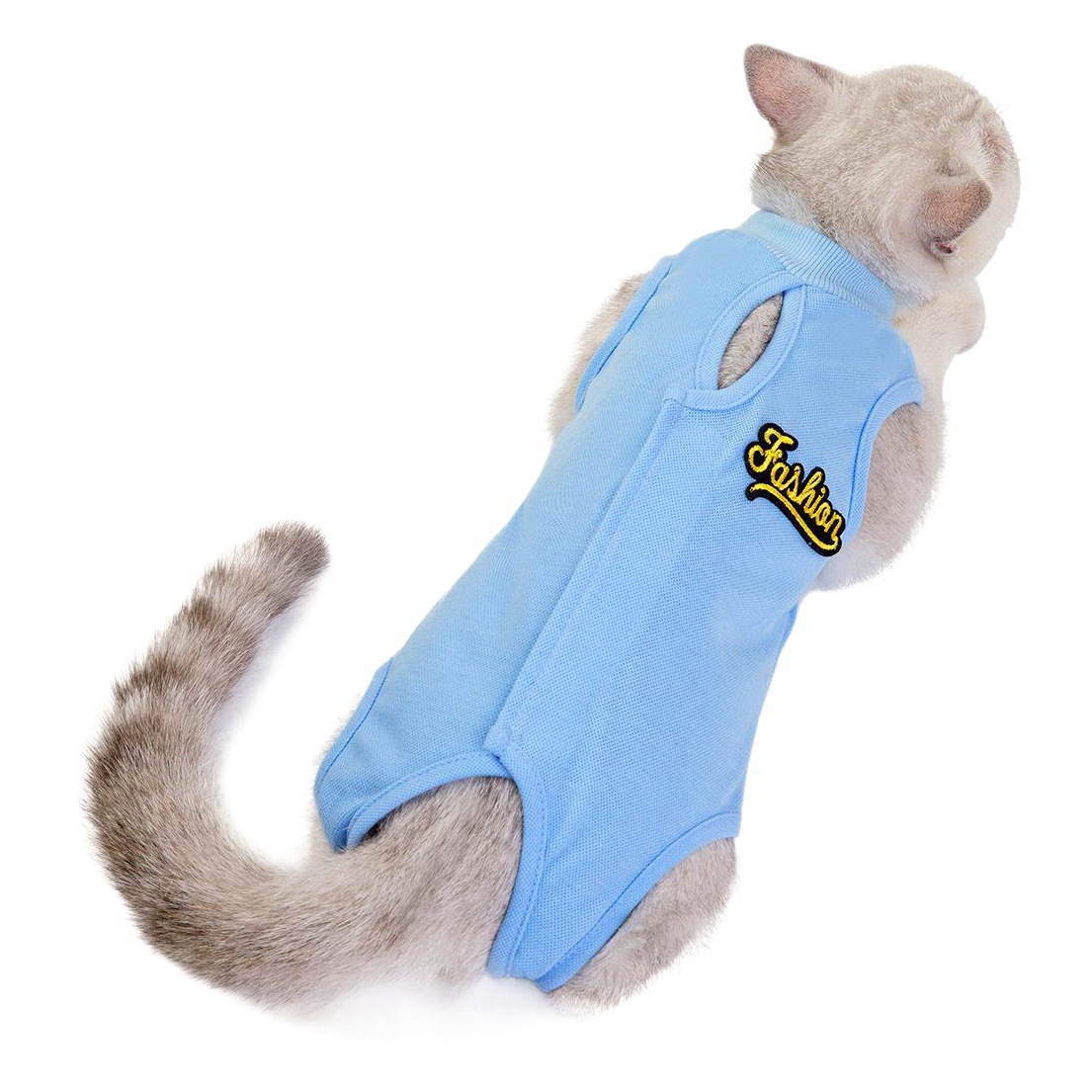 Mascota gato ropa de primavera y verano nuevo gato vestido quirúrgico al por mayor ropa de esterilización