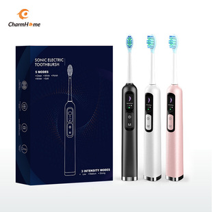 Wenzhou Changhong Electronics Technology Co., Ltd. Lcd Display Magnetic Levitation Sonic Electric Toothbrush Adult Tooth Cleaning