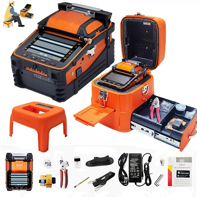 Zhuoshi Fiber Optic Splicing Machine/Splicer/Hot Melt Machine AI-9 Fully Automatic Patch Cord Fiber Optic Splicing Machine