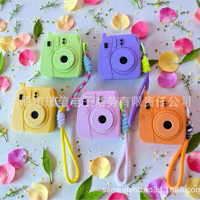 Instax Mini Photo Holder Keychain Camera-Style Pop-Up Photo Holder Keychain