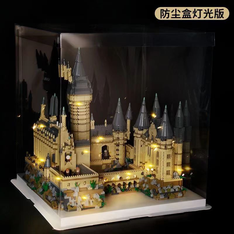 ハリー・ポッターのホグ魔法城学校の積み木の高難度シリーズの組み立て建築特特学院のおもちゃ|undefined