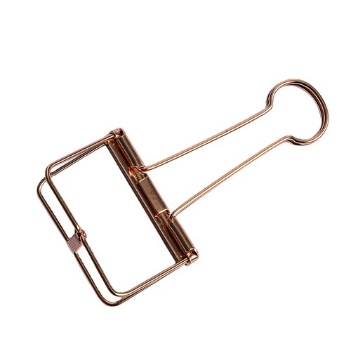 Large, medium and small size, storage color hollow long tail clip, bill clip, hand account I-shaped swallowtail clip, 8 colors optional