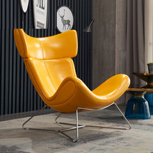 北欧蜗牛椅懒人沙发椅设计师创意单人躺椅客厅皮老虎椅拉休闲椅子